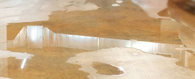 Basement Water Leak Repair