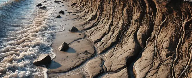 Prevent erosion behind seawall