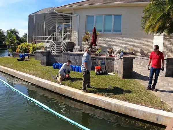 Seawall Repair in Lake Wales