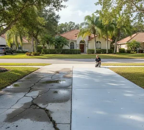 The Cost of Ignoring Driveway Cracks in Florida Homes