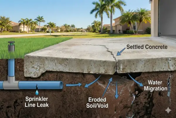 Sinking Concrete in Orlando