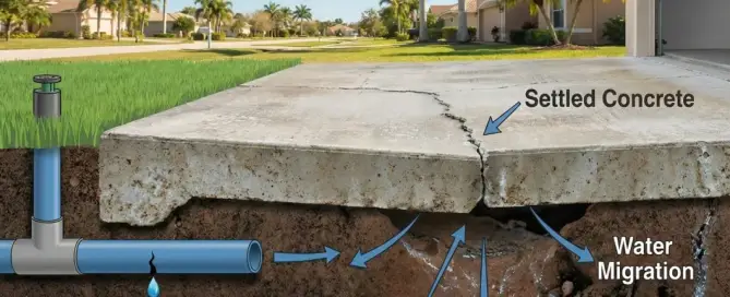 Sinking Concrete in Orlando