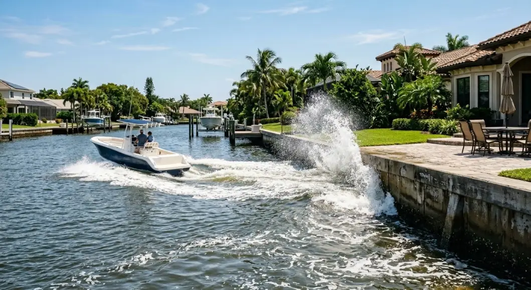 How Boat Traffic Slowly Destroys Seawalls The Hidden Impact of Repeated Wakes