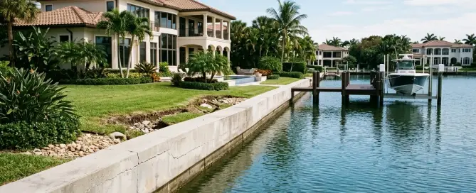 Seawall Tieback Failure: Warning Signs, Causes, and Repair Options for Florida Waterfront Properties