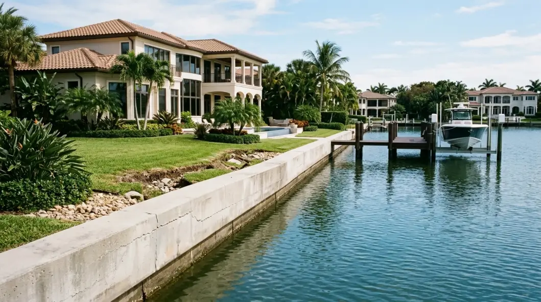 Seawall Tieback Failure: Warning Signs, Causes, and Repair Options for Florida Waterfront Properties