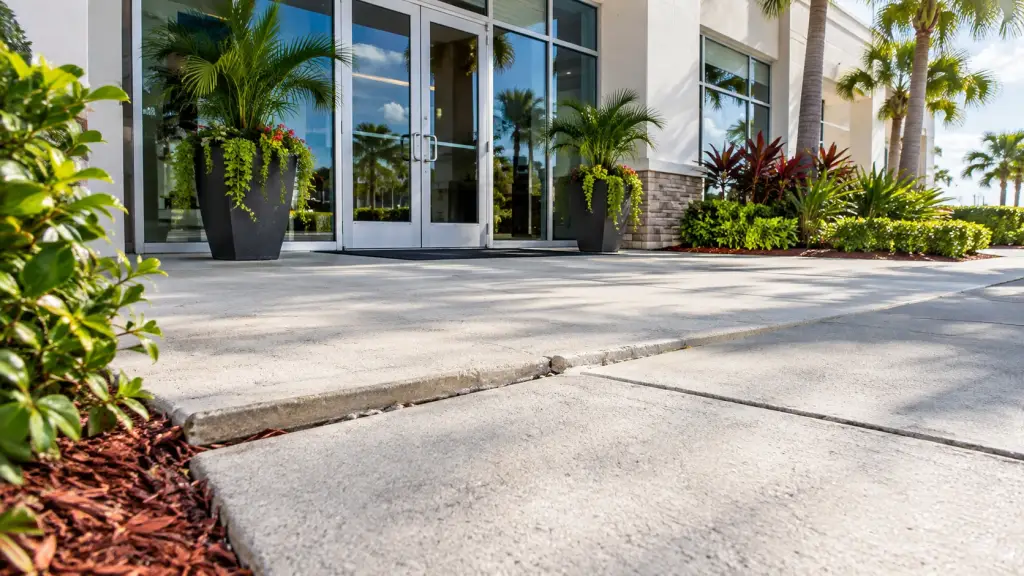 Commercial Trip Hazards in Florida How Uneven Concrete Creates Liability Risks for Property Managers